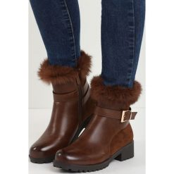 Camelowe Botki Tippet. Botki damskie marki R.Polański. Za 54.99 zł.
