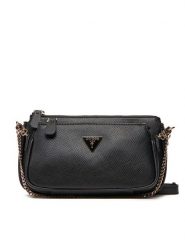 Guess Torebka Noelle II Mini HWZG96 72710 Czarny. Czarne torebki do ręki damskie Guess, z aplikacjami, ze skóry, bez dodatków. Za 379.99 zł.