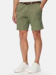 Jack & Jones Szorty materiałowe Adam Belted 12288603 Szary Regular Fit. Szare szorty męskie Jack & Jones, m, bez wzorów, z bawełny. Za 169.99 zł.