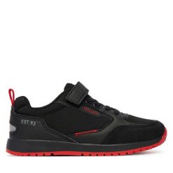 Sneakersy HUGO. Czarne trampki i tenisówki chłopięce Hugo, bez wzorów, bez zapięcia. Za 303.99 zł.