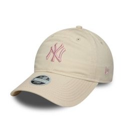 Czapka bejsbolowa 9twenty damska New York Yankees. Brązowe czapki i kapelusze damskie New Era, bez wzorów, sportowe. Za 138.50 zł.