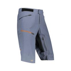 Szorty Leatt mtb allmtn 5.0. Niebieskie krótkie spodenki sportowe męskie LEATT, bez wzorów, rowerowe. W wyprzedaży za 648.00 zł.