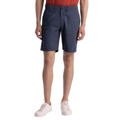Męskie Szorty Farna Casual Shorts. Niebieskie szorty męskie Trespass, m, bez wzorów, z bawełny, casualowe. Za 169.99 zł.