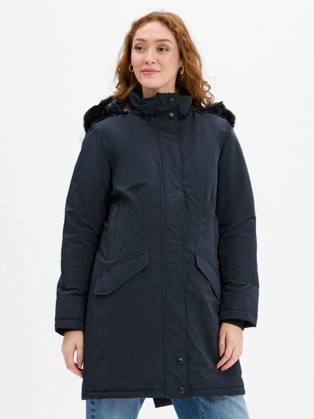 Wellensteyn Parka - Domino Kobiety niebieski, L. Niebieskie parki damskie Wellensteyn, l, bez wzorów, z futra, eleganckie, bez kaptura. Za 1,499.95 zł.