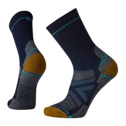 Skarpety trekkingowe Smartwool Hike Light Cushion Crew. Niebieskie skarpety damskie Smartwool, bez wzorów, z wełny. Za 96.99 zł.