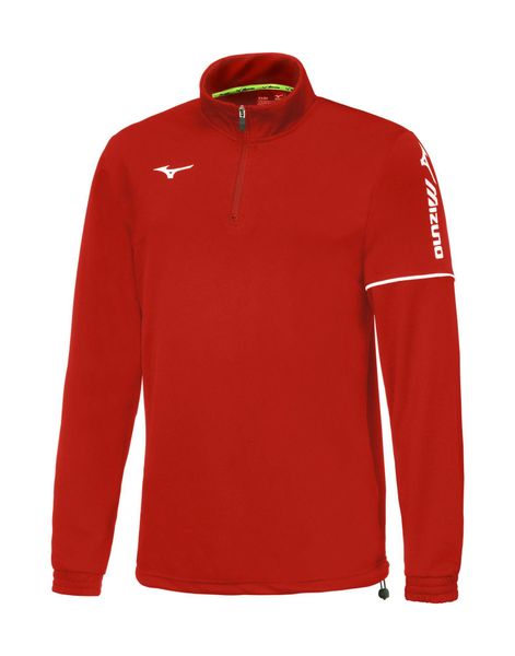 Bluza Mizuno Team sendai. Czerwone bluzy męskie Mizuno, l, bez wzorów, z materiału, bez kaptura. Za 139.50 zł.