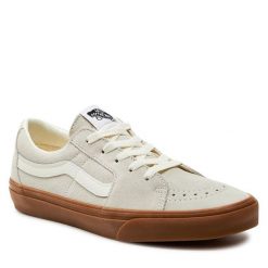 Tenisówki Vans. Czarne trampki męskie Vans, bez wzorów, bez zapięcia. Za 369.99 zł.