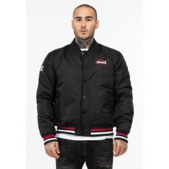 Kurtka regular fit Lonsdale Orkney. Czarne kurtki sportowe męskie Lonsdale, m, z aplikacjami, z materiału, trekkingowe. Za 324.06 zł.