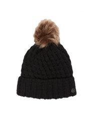 Roxy Czapka Blizzard ERGHA03288 Czarny. Czarne czapki dla dzieci Roxy, na zimę, bez wzorów. Za 129.99 zł.