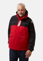 KURTKA - SZTORMIAK C4S BERGEN II CZERWONA [S]. Czerwone kurtki męskie CRAZY4SAILING, s, bez wzorów, z neoprenu, bez kaptura. Za 1,058.50 zł.