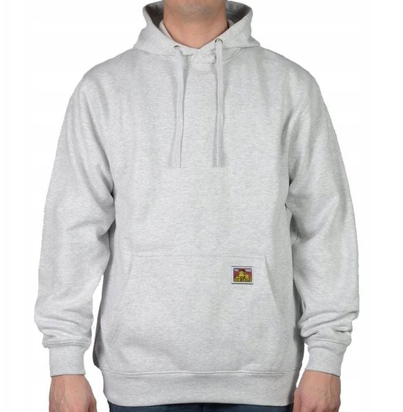 Bluza Ben Davis Heavyweight Pullover Ash Grey. Szare bluzy męskie Visent, m, bez wzorów, bez kaptura. Za 220.94 zł.