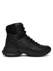 Calvin Klein Trapery Hike Runner Mid Laceup Lth HM0HM02323 Czarny. Czarne śniegowce i trapery męskie Calvin Klein, ze skóry, bez zapięcia. Za 699.99 zł.