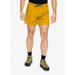 Spodenki turystyczne męskie Black Diamond Flatiron Shorts. Żółte krótkie spodenki sportowe męskie Black Diamond, m, bez wzorów, trekkingowe. Za 156.99 zł.