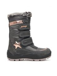 Primigi Śniegowce GORE-TEX 2379055 M Szary. Szare buty zimowe dziewczęce Primigi, z gore-texu, bez zapięcia. Za 439.99 zł.
