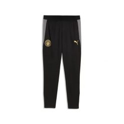 Spodnie treningowe Manchester City 2026/27. Czarne spodnie sportowe męskie Puma, l, bez wzorów, z materiału, na fitness i siłownię. Za 323.50 zł.