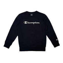 Bluza Męska Logo. Czarne bluzy męskie Champion, l, bez wzorów, z bawełny, z kapturem. Za 67.15 zł.