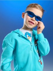 Okulary przeciwsłoneczne z etui Sonic the Hedgehog - wielobarwny. Okulary przeciwsłoneczne dla dzieci Sinsay. Za 15.99 zł.