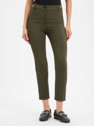 Marc Cain Spodnie o kroju slim fit Kobiety zielony, 42. Zielone spodnie materiałowe damskie Marc Cain, uniwersalny, bez wzorów. Za 1,149.95 zł.