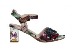 Sandały Laura Vita Lucieo 25 Noir 202032, Wielokolorowy, Skóra naturalna - 39. Sandały damskie Laura Vita, bez wzorów, z materiału, bez obcasa, na słupku, bez zapięcia. W wyprzedaży za 224.10 zł.