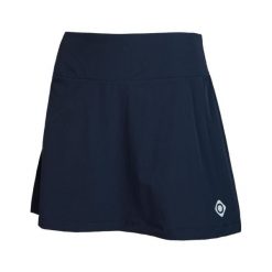 Spodnie spódnicowe AQUILA: styl, wygoda i praktyczna kieszeń na zamek. Niebieskie spodnie materiałowe damskie IZAS, l, bez wzorów, z nylonu. Za 204.30 zł.