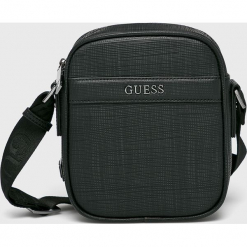 Guess Jeans - Saszetka. Czarne saszetki męskie marki Guess Jeans, z jeansu, casualowe. W wyprzedaży za 229.90 zł.