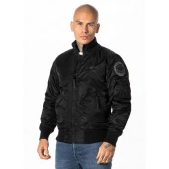 Kurtka przejściowa męska Pitbull Centurion II. Czarne kurtki męskie PITBULL, m, bez wzorów, casualowe, bez kaptura. Za 349.00 zł.
