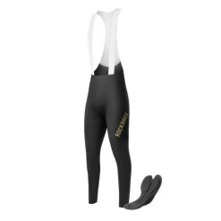 Długie spodenki kolarskie z szelkami ROCKBROS. Czarne szorty męskie ROCKBROS, m, bez wzorów, z materiału, eleganckie. Za 392.80 zł.