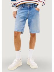 Tommy Jeans Szorty jeansowe Scanton DM0DM22981 Niebieski jasny Slim Fit. Niebieskie szorty męskie Tommy Jeans, m, bez wzorów, z bawełny. Za 289.99 zł.