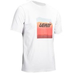 Koszulka LEATT T-Shirt Core. Białe t-shirty męskie LEATT, bez wzorów, bez kołnierzyka. W wyprzedaży za 134.10 zł.