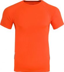 T-shirt sportowy Jumper męski pomarańczowy. Brązowe t-shirty męskie Givova, na lato, m, bez wzorów, z materiału, klasyczne, bez kołnierzyka. Za 40.09 zł.