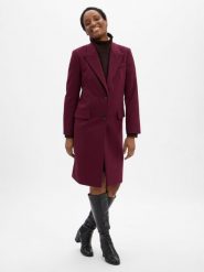 BOSS Płaszcz wełniany - Classin Kobiety Wełna czerwony|lila, 36. Czerwone płaszcze damskie Boss, bez wzorów, z wełny, eleganckie, bez kaptura. Za 1,899.95 zł.