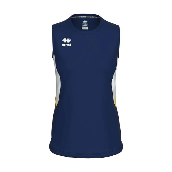 Damski tank top Errea Carry. Białe topy damskie ERREA, xl, bez wzorów, z materiału, bez kołnierzyka, bez ramiączek. Za 198.99 zł.