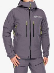 Kurtka GORE TEX męska Berghaus Extrem Vanguard GTX Jkt Am. Szare kurtki męskie Berghaus, m, bez wzorów, z gore-texu, bez kaptura. Za 2,535.49 zł.