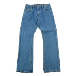 Levi Strauss spodnie męskie 517 bootcut. Niebieskie spodnie sportowe męskie Levi's, l, bez wzorów, z jeansu. Za 127.76 zł.