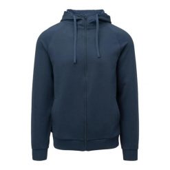 Kurtka z kapturem Martes Essentials Misini. Niebieskie kurtki sportowe męskie MARTES ESSENTIALS, l, bez wzorów, z bawełny, do biegania. Za 122.98 zł.