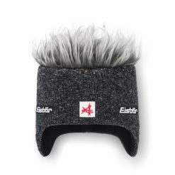 Czapka Eisbar Cocker MÜ SA. Szare czapki i kapelusze damskie Eisbar, na zimę, bez wzorów, sportowe. Za 219.90 zł.