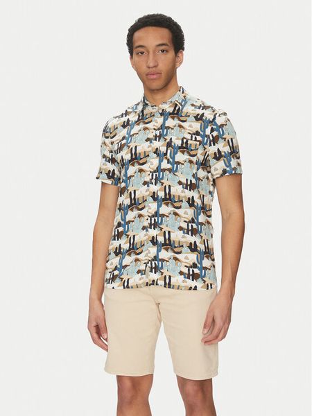 Blend Koszula 20718430 Kolorowy Regular Fit. Koszule męskie Blend, m, bez wzorów, z wiskozy, bez kołnierzyka, bez ramiączek. Za 89.99 zł.