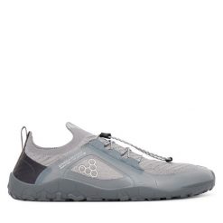 Buty do biegania Vivo Barefoot. Szare buty sportowe męskie Vivo Barefoot, bez zapięcia, do biegania. Za 709.99 zł.