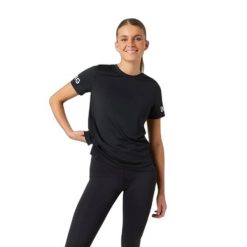T-shirt damski Björn Borg. Czarne t-shirty damskie Björn Borg, l, bez wzorów, z materiału, klasyczne, bez kołnierzyka. Za 176.85 zł.
