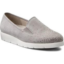 Półbuty GABOR - 62.611.40 Light Grey. Szare półbuty damskie Gabor, z materiału. W wyprzedaży za 259.00 zł.