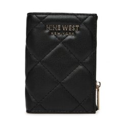 Portfel Nine West. Czarne portfele damskie Nine West, bez wzorów. Za 59.99 zł.
