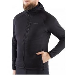 Bluza trekkingowa techniczna męska Viking Jukon Hoodie z kapturem na zamek. Niebieskie bluzy męskie Viking, m, bez wzorów, z dzianiny, z kapturem. Za 208.00 zł.