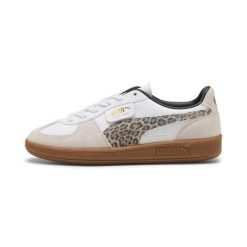 Sneakersy Puma Palermo Leo. Białe obuwie sportowe damskie Puma, bez wzorów. W wyprzedaży za 333.70 zł.