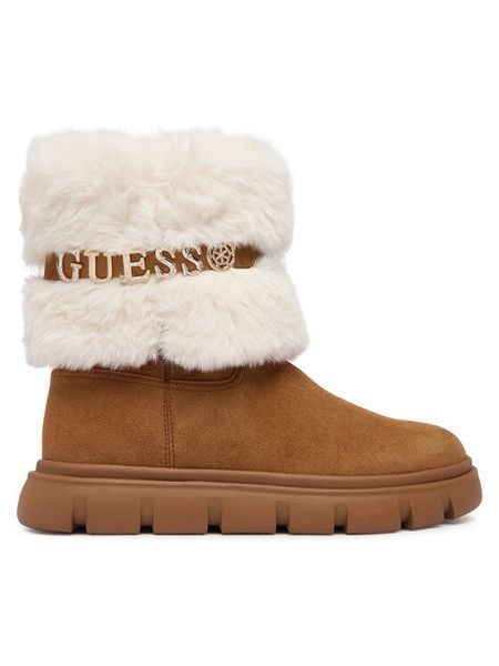 Guess Śniegowce FLFMEL ELE10 Brązowy jasny. Brązowe śniegowce i trapery damskie Guess. Za 634.99 zł.