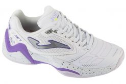 Buty do tenisa damskie, Set Lady 25 TSELW. Białe obuwie sportowe damskie Joma, bez wzorów, z materiału, tenisowe. Za 239.99 zł.