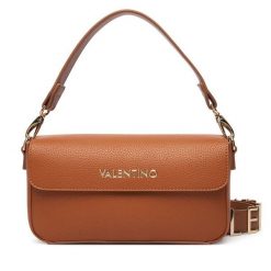 Torebka Valentino. Brązowe torebki do ręki damskie Valentino, bez wzorów, klasyczne, bez dodatków. Za 529.99 zł.