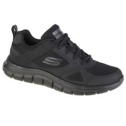 Tenisówki Skechers Model Track - Syntac Kolor Czarny. Czarne buty sportowe męskie Skechers, bez wzorów, casualowe, bez zapięcia. Za 229.99 zł.