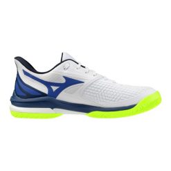 Buty do tenisa Mizuno Wave Exceed Tour 7 CC. Białe obuwie sportowe damskie Mizuno, bez wzorów, tenisowe, mizuno wave. Za 633.00 zł.