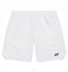 Spodenki tenisowe Yonex WIM 2026. Białe szorty damskie YONEX, l, bez wzorów, z materiału, biznesowe. Za 489.00 zł.