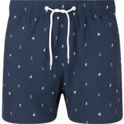 Szorty kąpielowe Cruz Werner. Niebieskie krótkie spodenki sportowe męskie CRUZ, m, bez wzorów, do pływania. Za 187.50 zł.